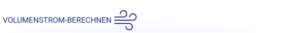 Volumenstrom berechnen logo